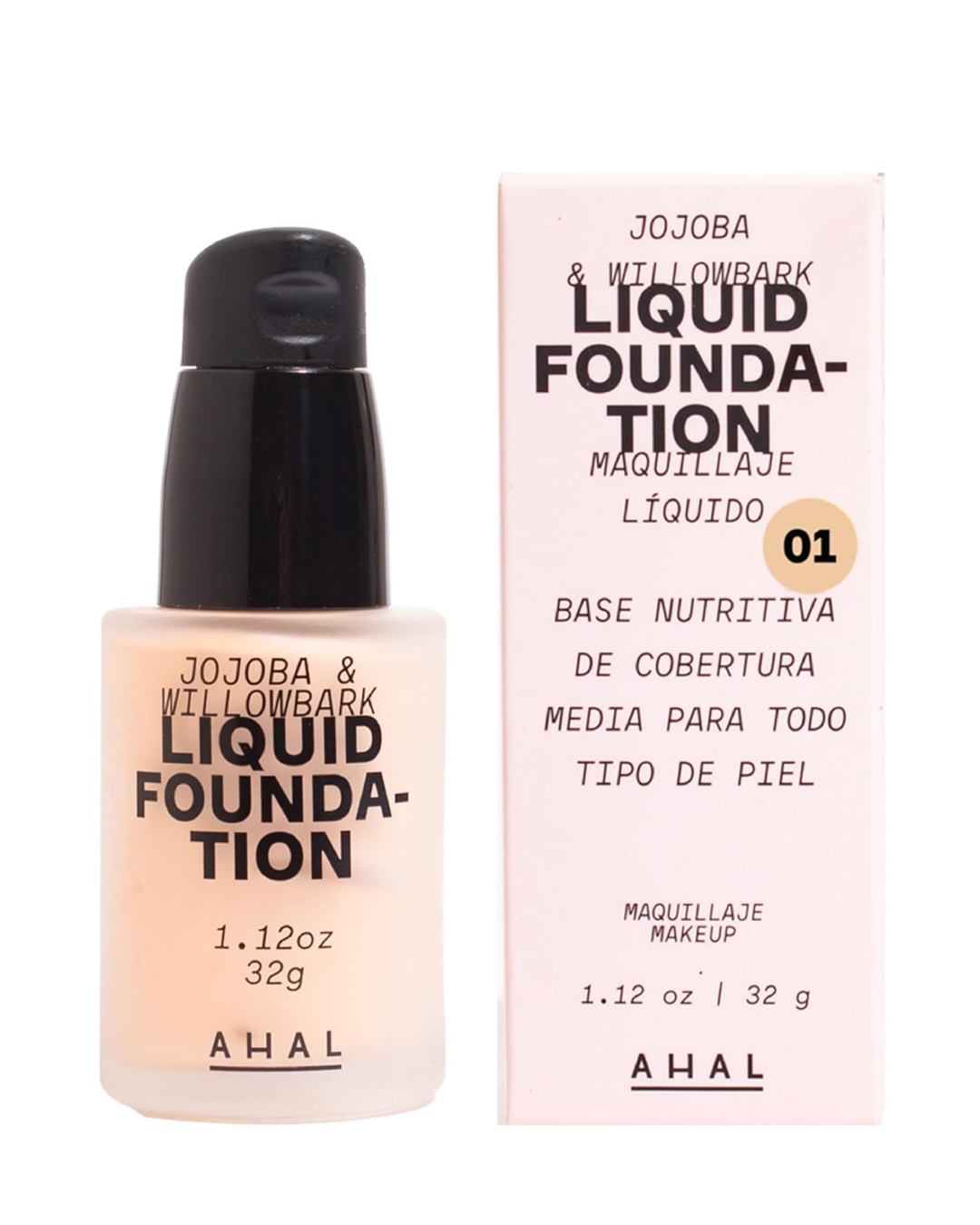 AHAL Liquid foundation maquillaje liquido